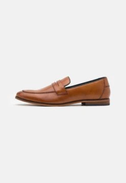 Pier One LEATHER - Business-Slipper - Camel