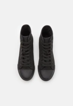 Pier One UNISEX - Sneaker High - Black -Pier One Sales Store 13f50672a29e4c08a3fbaf05e06cbe4f