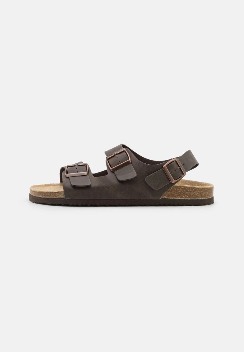 Pier One UNISEX - Riemensandalette - Dark Brown 3 Pier One UNISEX - Riemensandalette - Dark Brown