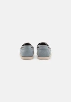 Pier One LEATHER UNISEX - Bootsschuh - Light Blue -Pier One Sales Store 38a5e66a7c314c5d9ef54a801fa7a47d