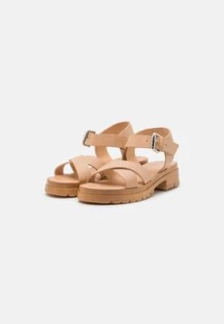 Pier One LEATHER - Riemensandalette - Beige -Pier One Sales Store 62645cd5fed64454a3a96d6d6e88fbe9