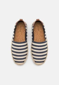 Pier One UNISEX - Espadrille - Dark Blue/white -Pier One Sales Store 656fb98ccb7640ac939ccc145e729a86
