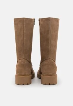 Pier One LEATHER WINTER BOOT - Stiefel - Taupe -Pier One Sales Store 7d3dcdb1074f4b39864b91fd14841c0d