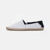 Pier One Espadrille - White - Dark Blue 2 Pier One Espadrille - White - Dark Blue -Pier One Sales Store be96cfbba0e741a9a150fa16c7605508