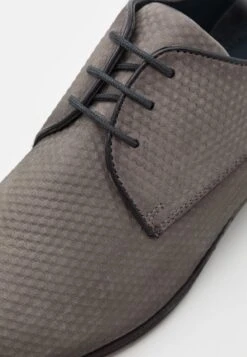 Pier One LEATHER - Schnürer - Dark Grey -Pier One Sales Store e0f1574267c74dc1b5d53d5cfef035ae