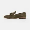 Pier One LEATHER - Slipper - Green -Pier One Sales Store f0acf39d5390471aac302c573f5defcd